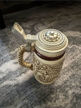 Avon Vintage Beer Stein - 1980 Western Cattle